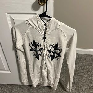 Affliction zip up hoodie